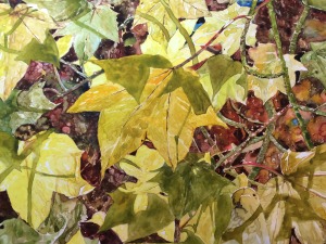leaf painting 002